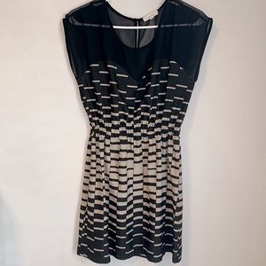 flowy black dress